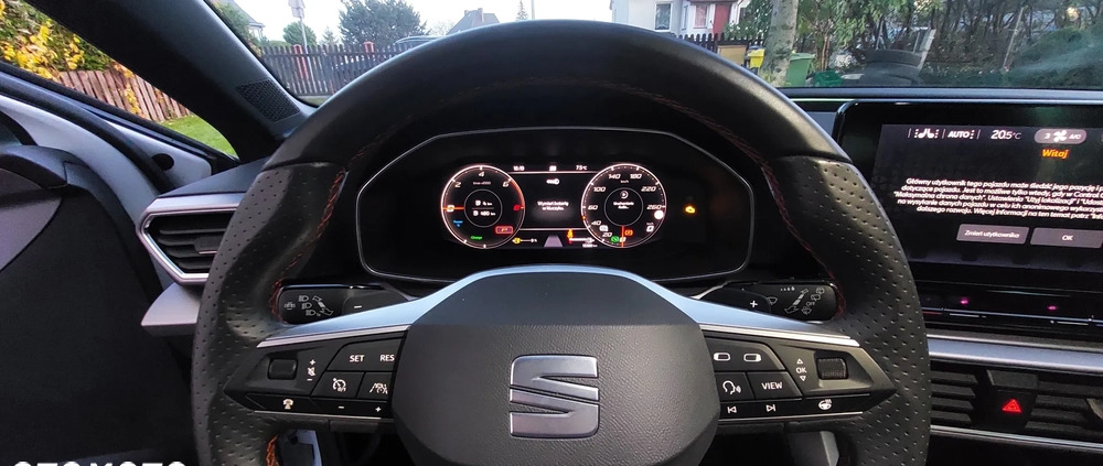 Seat Leon cena 106000 przebieg: 21000, rok produkcji 2020 z Grudziądz małe 191